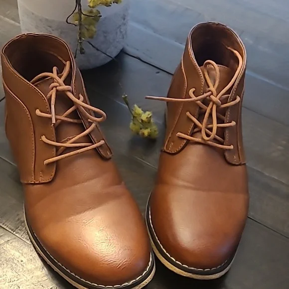 LONDON FOG MEMORY FOAM SIZE 9 MEN BOOTS LONDON FOG Brown Tyler Chukka Boots Men main image 2